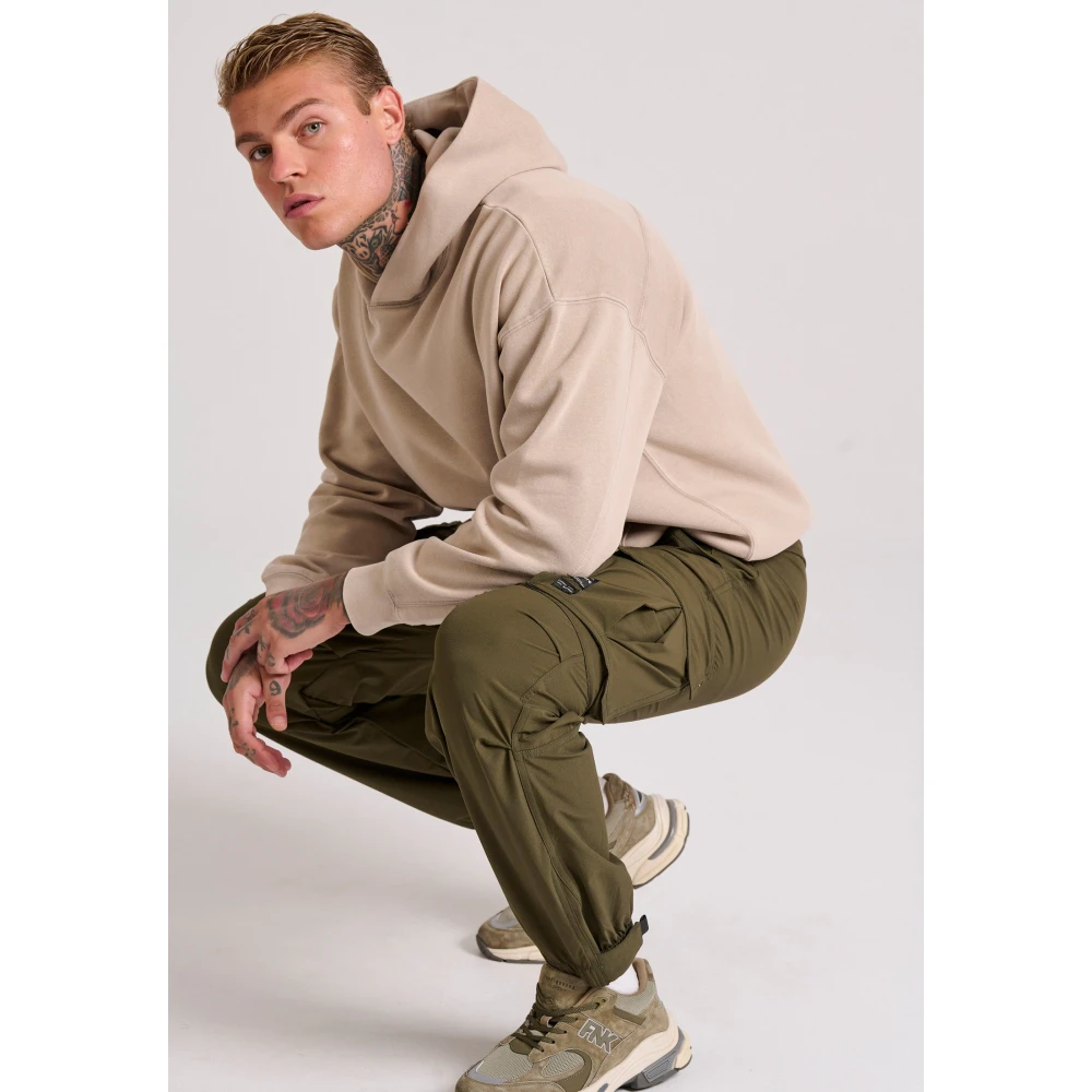 FUNKY BUDDHA Relaxed fit jogger cargo παντελόνι
