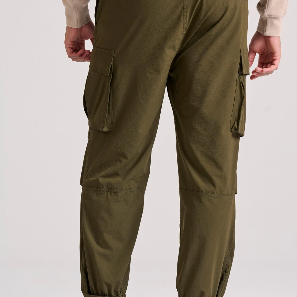 FUNKY BUDDHA Relaxed fit jogger cargo παντελόνι