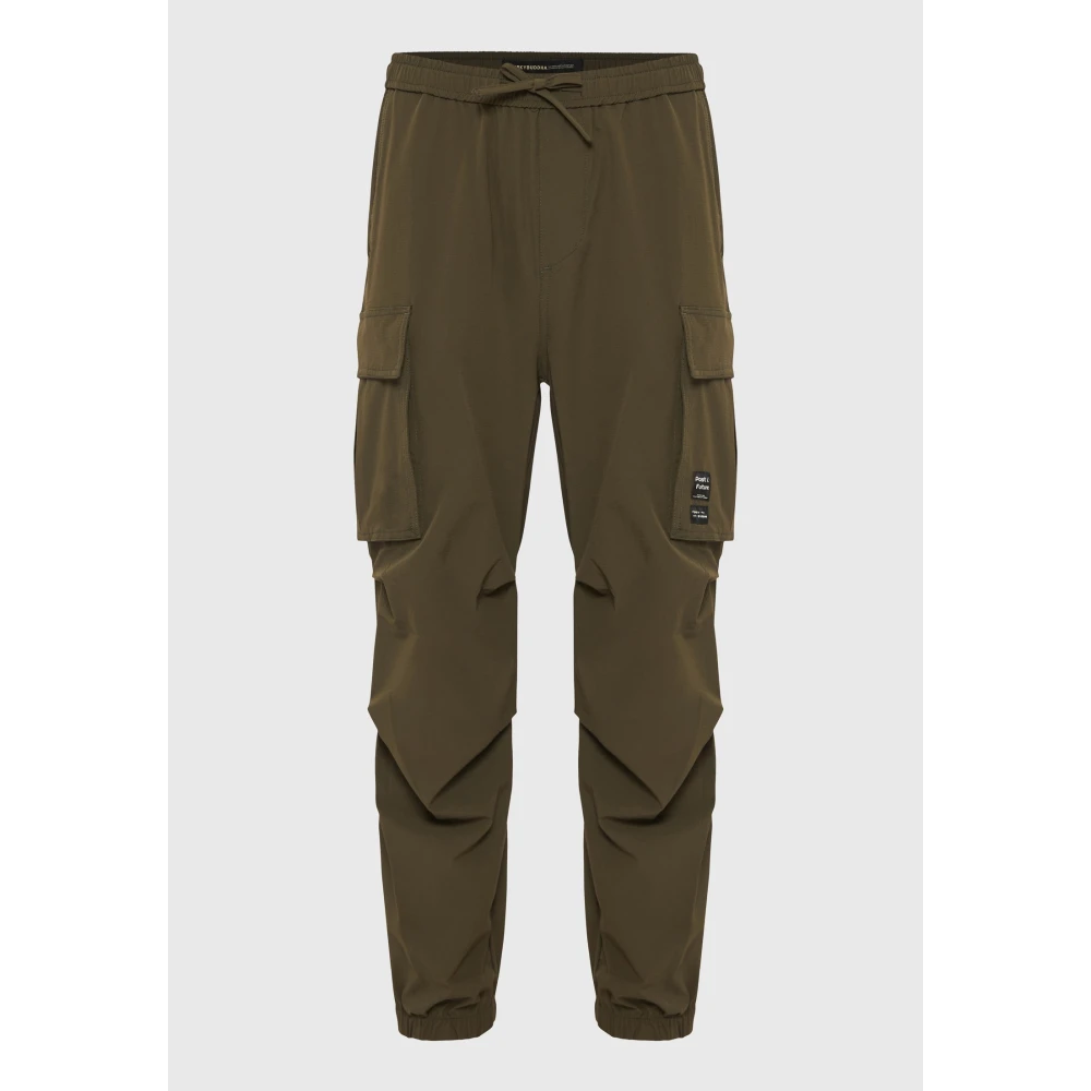 FUNKY BUDDHA Relaxed fit jogger cargo παντελόνι