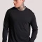 FUNKY BUDDHA Relaxed fit t-shirt με raw edges