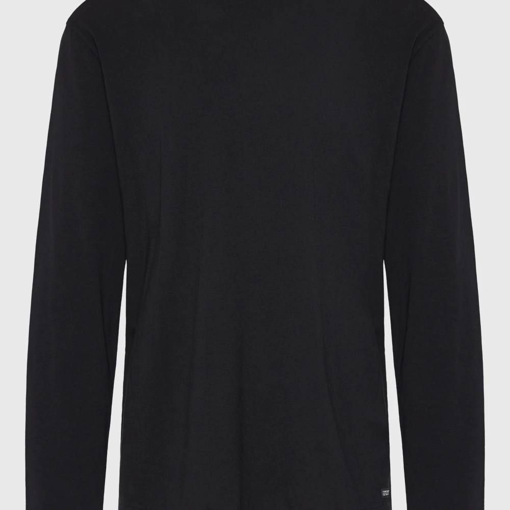 FUNKY BUDDHA Relaxed fit t-shirt με raw edges