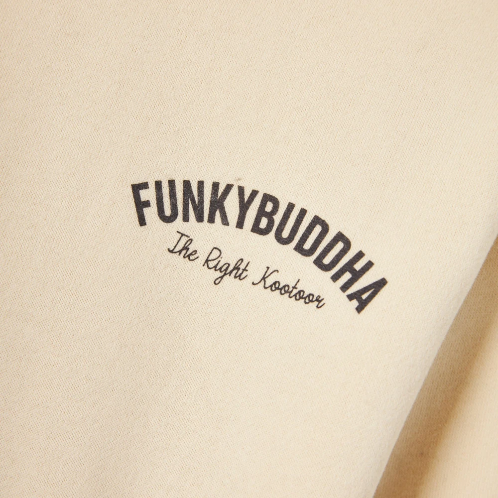 FUNKY BUDDHA Relaxed fit ζακέτα φούτερ με εσωτερική επένδυση