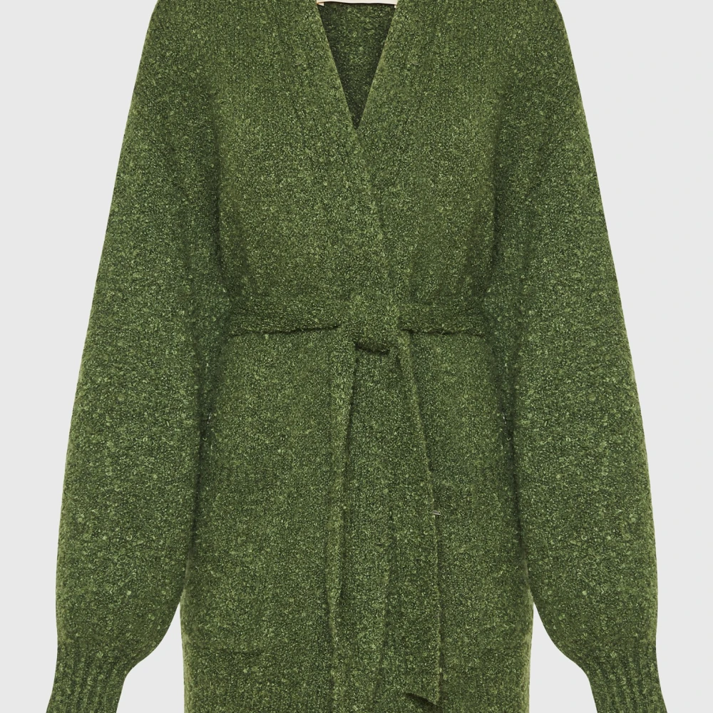 FUNKY BUDDHA Relaxed fit πλεκτή μακριά ζακέτα