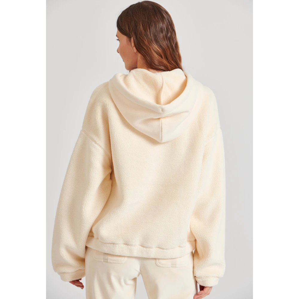 FUNKY BUDDHA Relaxed fit φούτερ από οικολογική γούνα