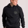 FUNKY BUDDHA Relaxed fit φούτερ με γραφικό τύπωμα στην πλάτη