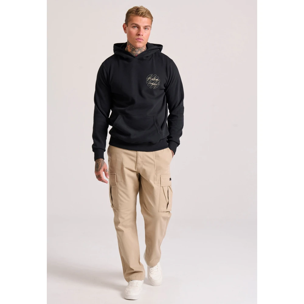 FUNKY BUDDHA Relaxed fit φούτερ με γραφικό τύπωμα στην πλάτη