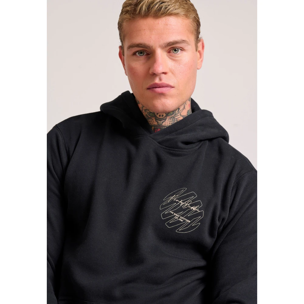 FUNKY BUDDHA Relaxed fit φούτερ με γραφικό τύπωμα στην πλάτη