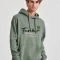 FUNKY BUDDHA Relaxed fit φούτερ με κέντημα στο στήθος