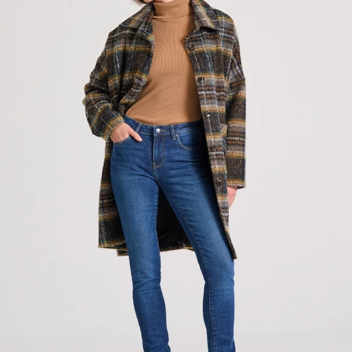 FUNKY BUDDHA Skinny fit τζιν παντελόνι με ελαφρύ ξεθώριασμα