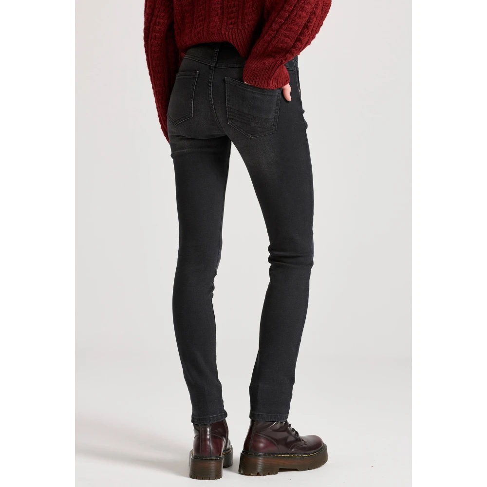 FUNKY BUDDHA Skinny fit ψηλόμεσο τζιν παντελόνι