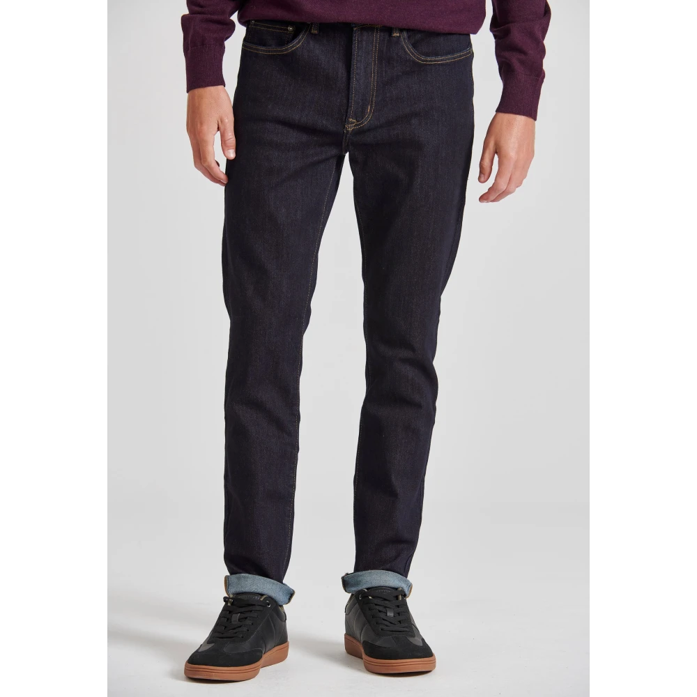 FUNKY BUDDHA Slim tapered fit τζιν παντελόνι