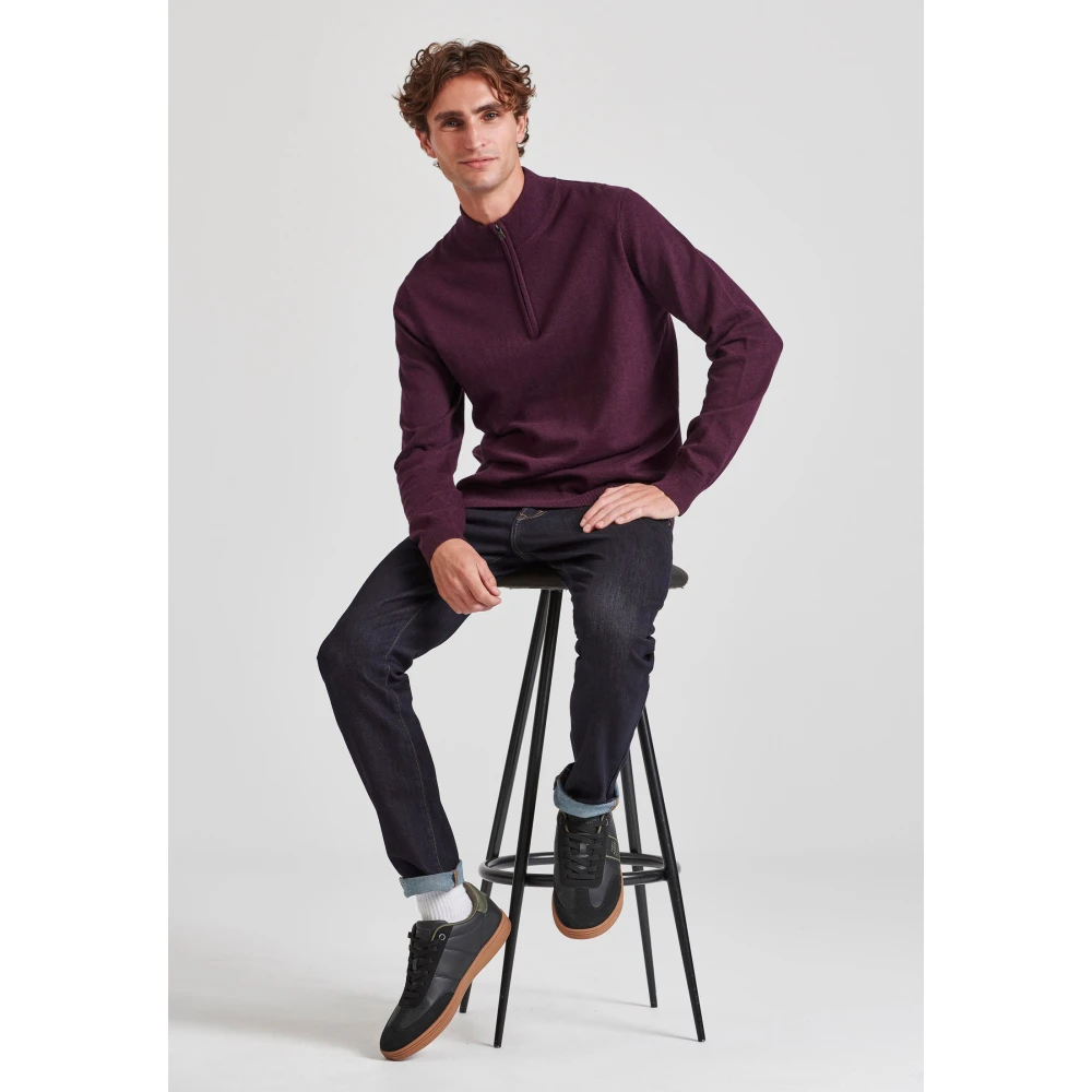 FUNKY BUDDHA Slim tapered fit τζιν παντελόνι