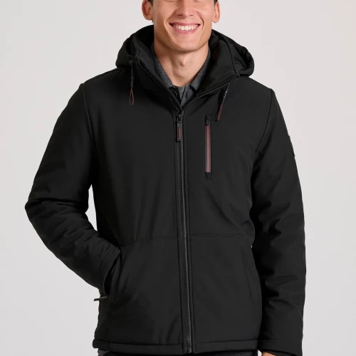FUNKY BUDDHA Softshell μπουφάν με ελαφριά επένδυση και κουκούλα
