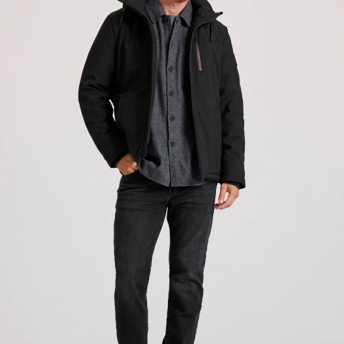 FUNKY BUDDHA Softshell μπουφάν με ελαφριά επένδυση και κουκούλα