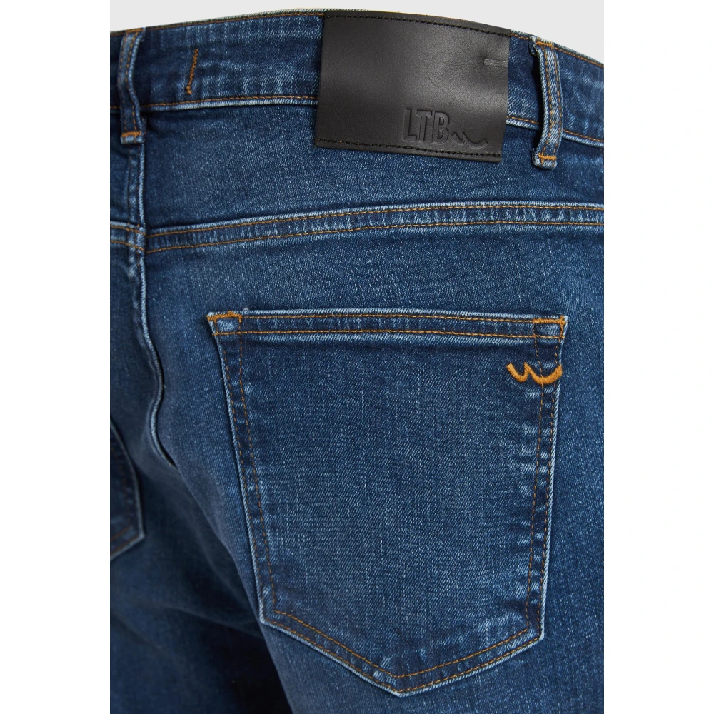 FUNKY BUDDHA Tapered fit τζιν με ελαφρύ ξεθώριασμα - LTB x Funk