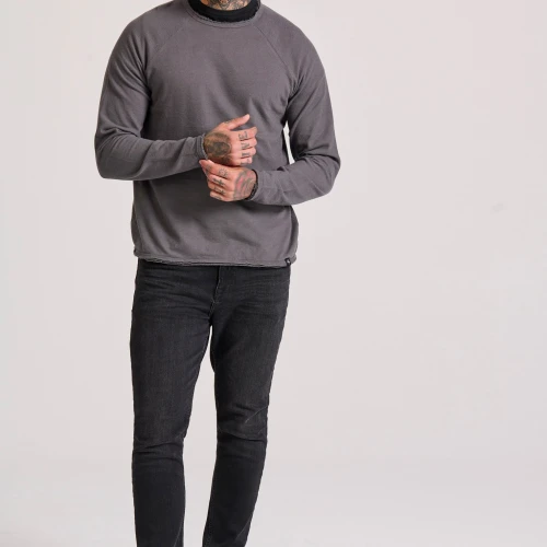 FUNKY BUDDHA Tapered fit τζιν με ελαφρύ ξεθώριασμα - LTB x Funk