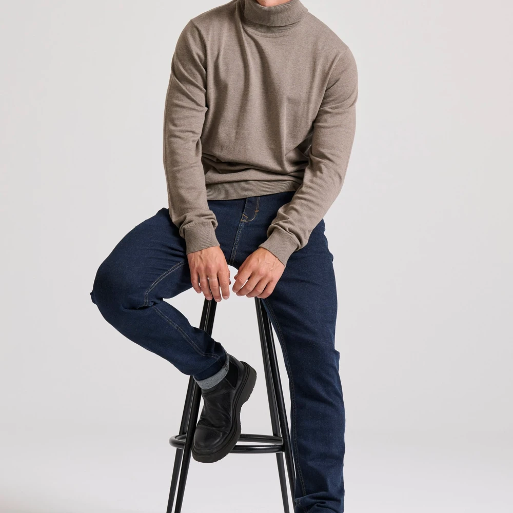 FUNKY BUDDHA Tapered fit τζιν παντελόνι - LTB x