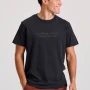 FUNKY BUDDHA T-shirt με branded τύπωμα στο στήθος