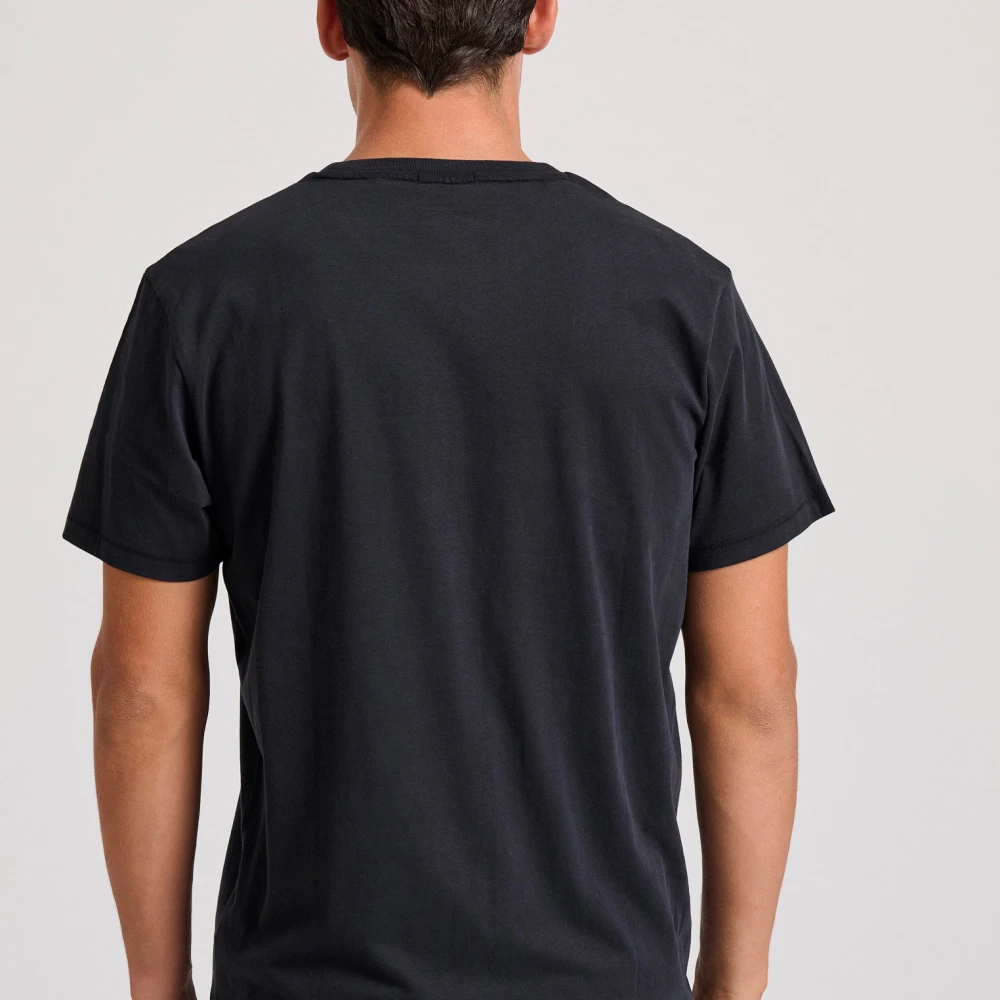 FUNKY BUDDHA T-shirt με branded τύπωμα στο στήθος