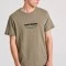 FUNKY BUDDHA T-shirt με flock artwork τύπωμα