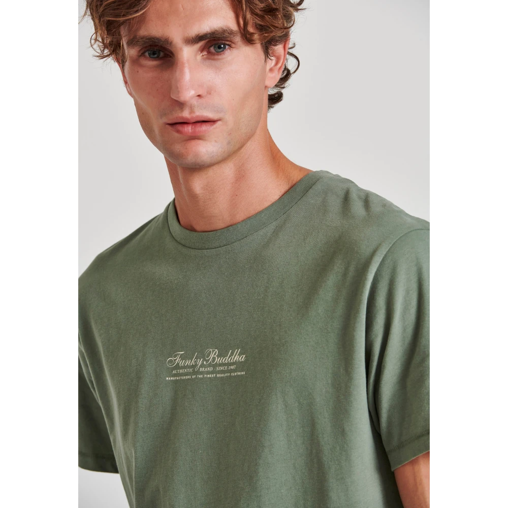 FUNKY BUDDHA T-shirt με τύπωμα