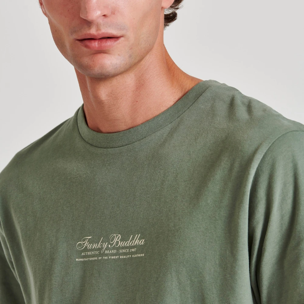 FUNKY BUDDHA T-shirt με τύπωμα