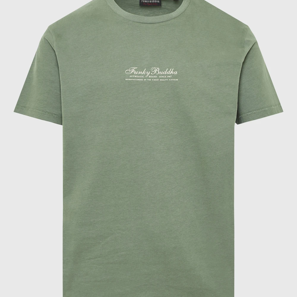 FUNKY BUDDHA T-shirt με τύπωμα