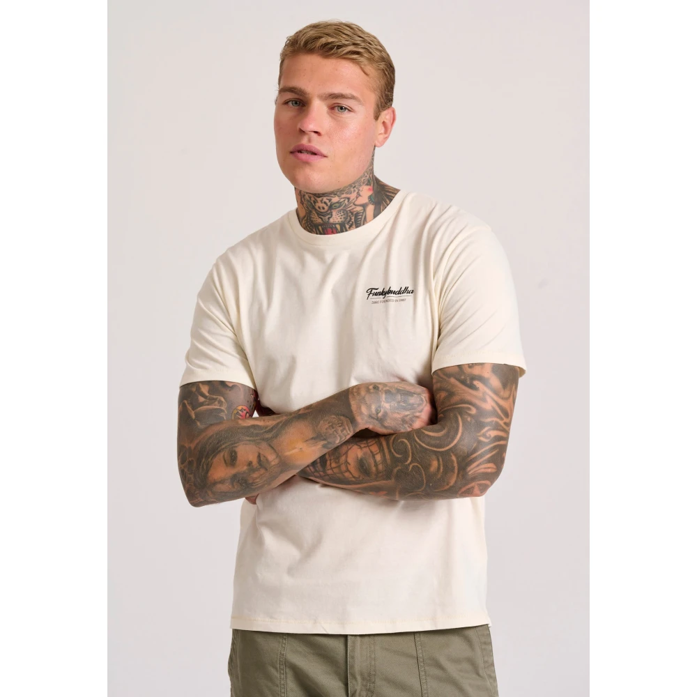 FUNKY BUDDHA T-shirt με graphic τύπωμα στην πλάτη