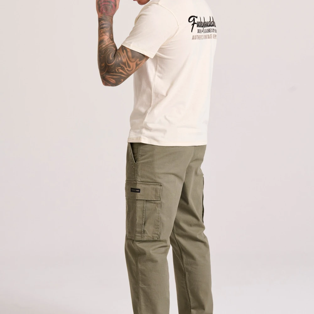 FUNKY BUDDHA T-shirt με graphic τύπωμα στην πλάτη