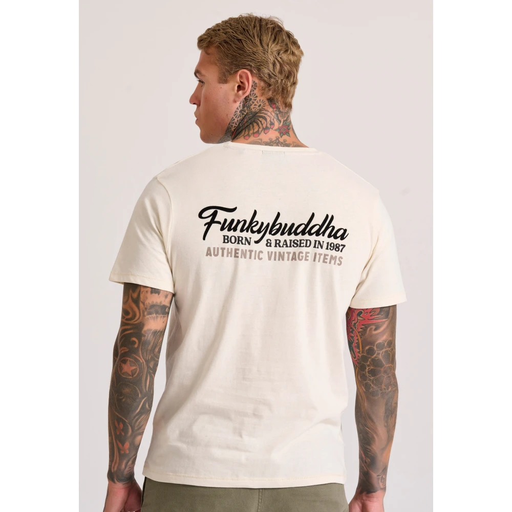 FUNKY BUDDHA T-shirt με graphic τύπωμα στην πλάτη