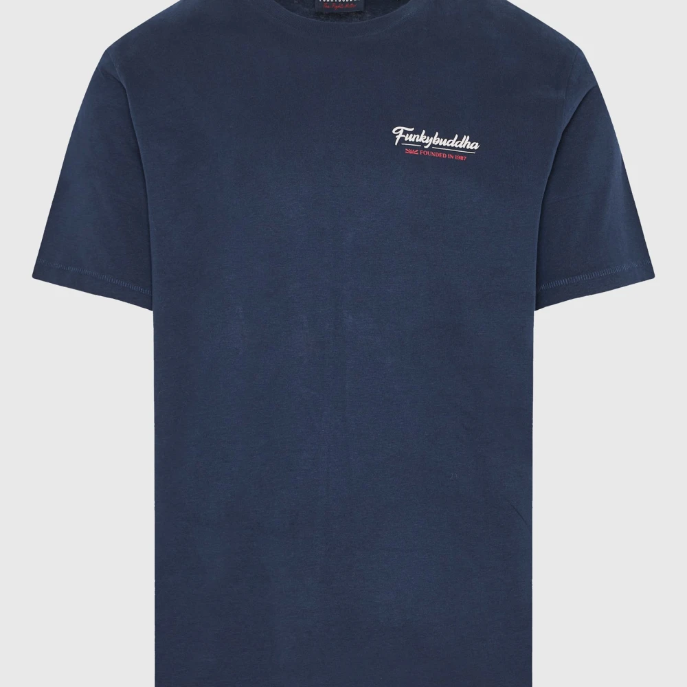 FUNKY BUDDHA T-shirt με graphic τύπωμα στην πλάτη