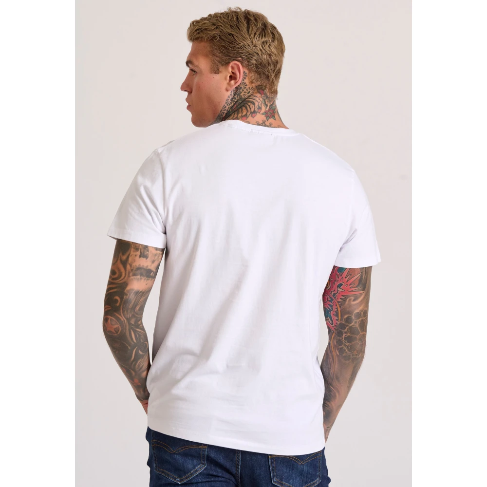 FUNKY BUDDHA T-shirt με graphic τύπωμα στο στήθος