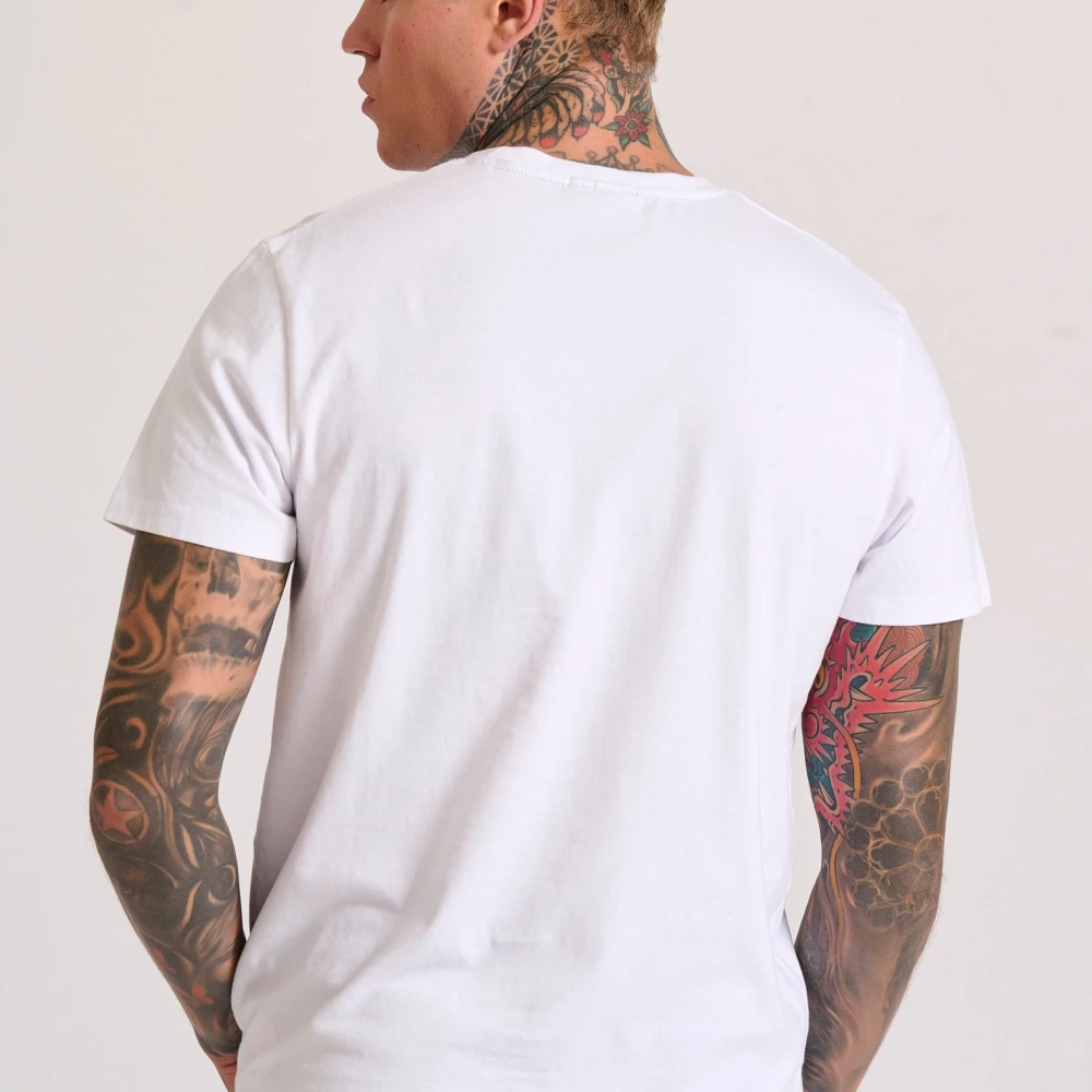 FUNKY BUDDHA T-shirt με graphic τύπωμα στο στήθος