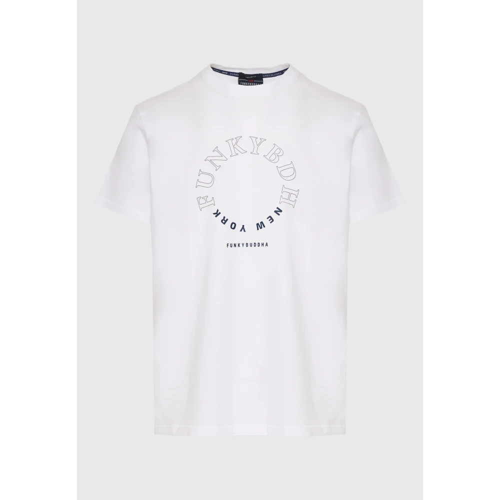 FUNKY BUDDHA T-shirt με graphic τύπωμα στο στήθος