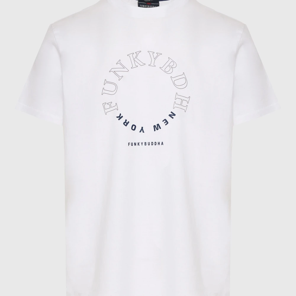 FUNKY BUDDHA T-shirt με graphic τύπωμα στο στήθος