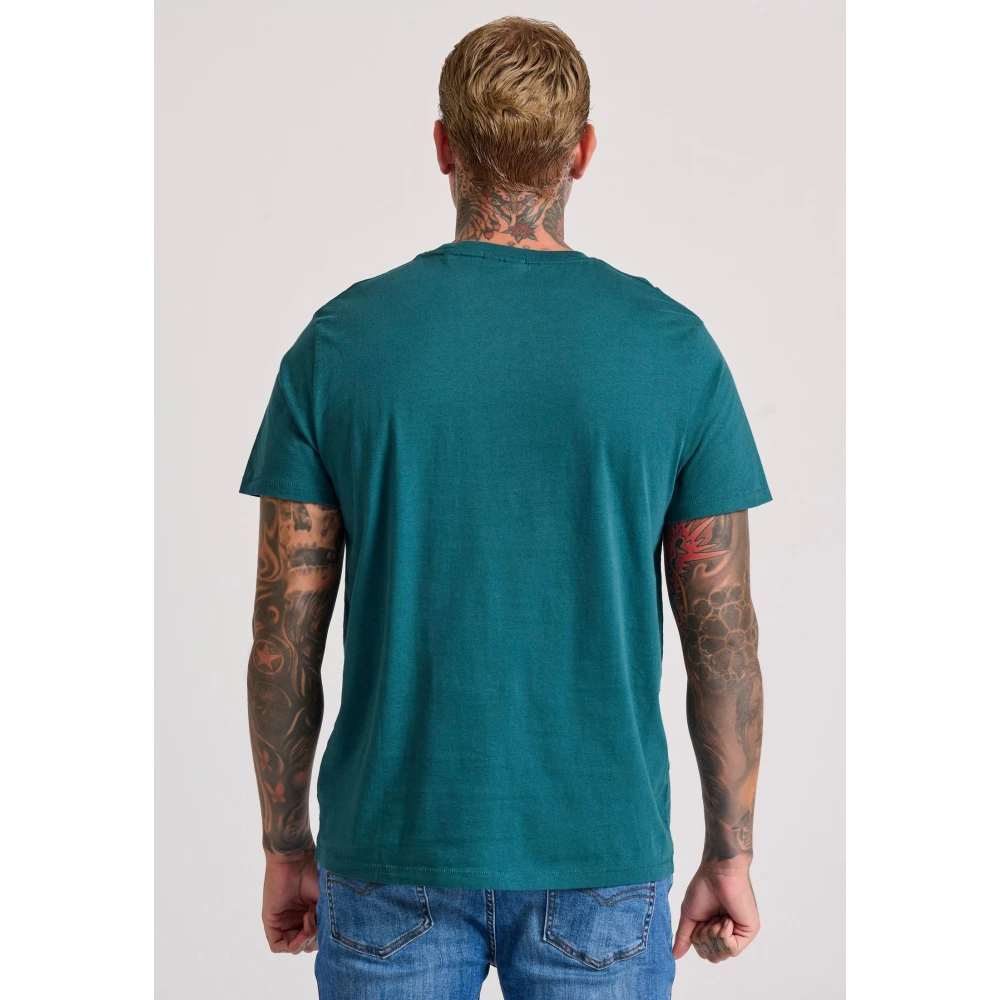 FUNKY BUDDHA T-shirt με graphic τύπωμα στο στήθος