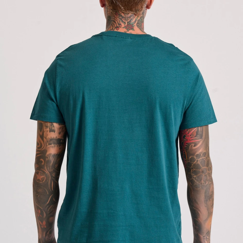 FUNKY BUDDHA T-shirt με graphic τύπωμα στο στήθος