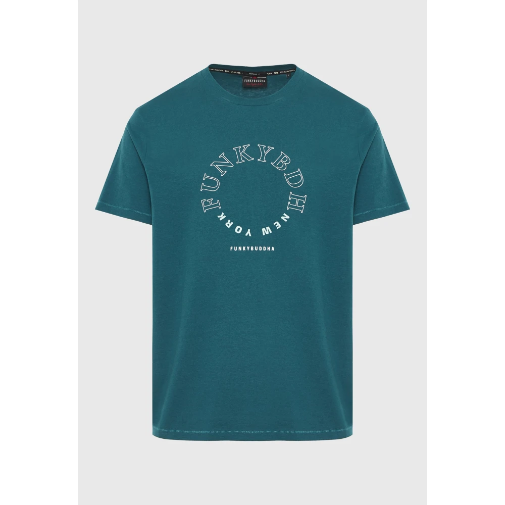 FUNKY BUDDHA T-shirt με graphic τύπωμα στο στήθος