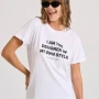 FUNKY BUDDHA T-shirt με text artwork τύπωμα στο στήθος