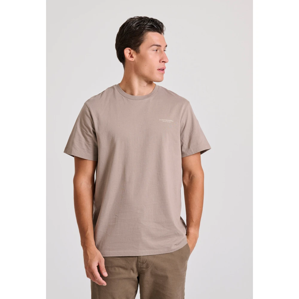 FUNKY BUDDHA T-shirt με λαιμόκοψη - The essentials