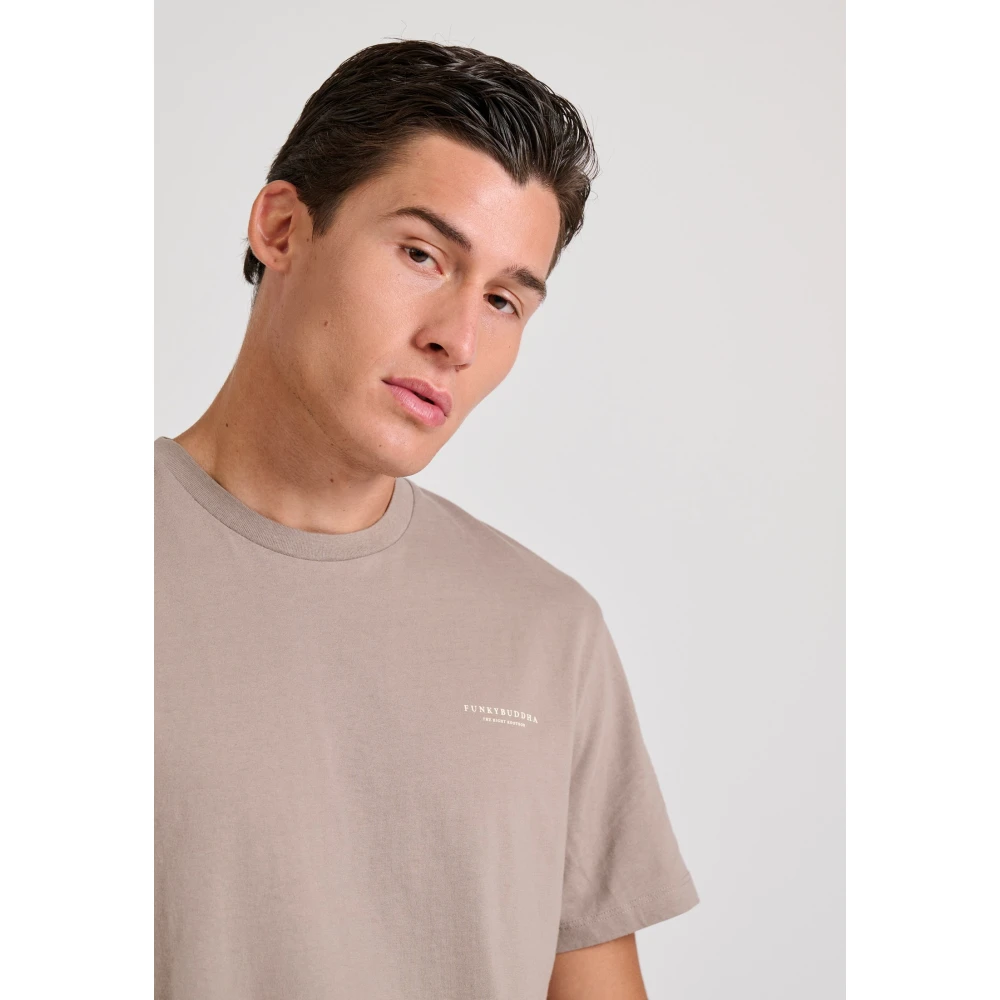 FUNKY BUDDHA T-shirt με λαιμόκοψη - The essentials