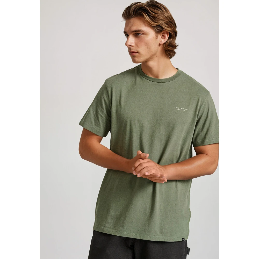 FUNKY BUDDHA T-shirt με λαιμόκοψη - The essentials