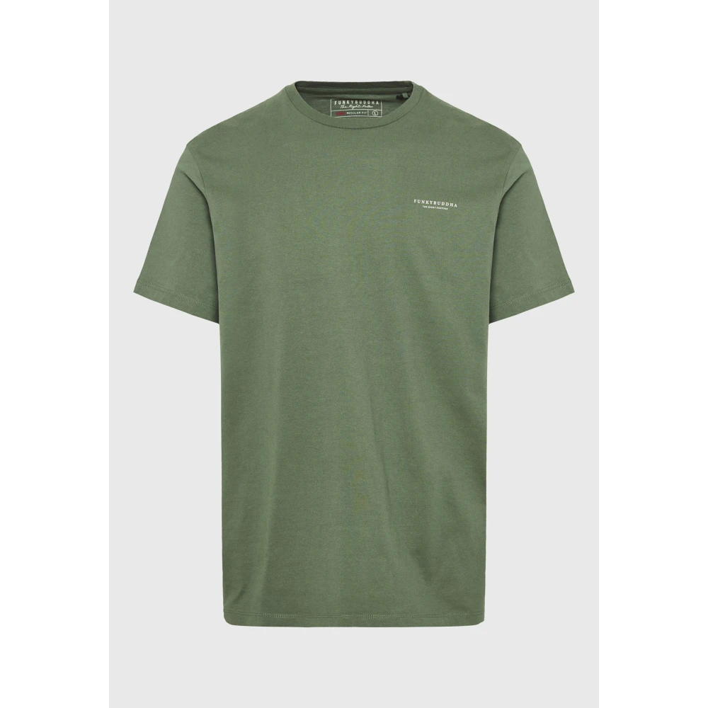 FUNKY BUDDHA T-shirt με λαιμόκοψη - The essentials