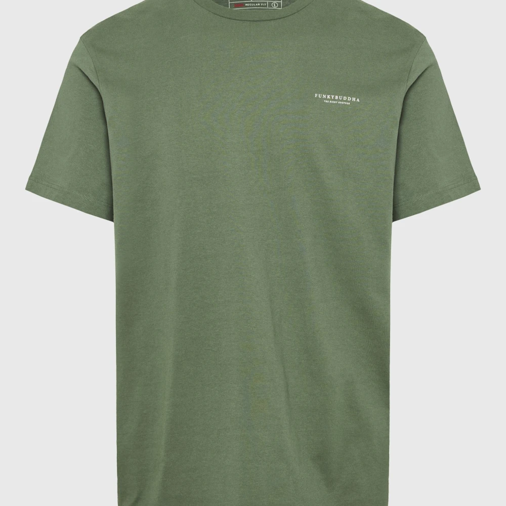 FUNKY BUDDHA T-shirt με λαιμόκοψη - The essentials