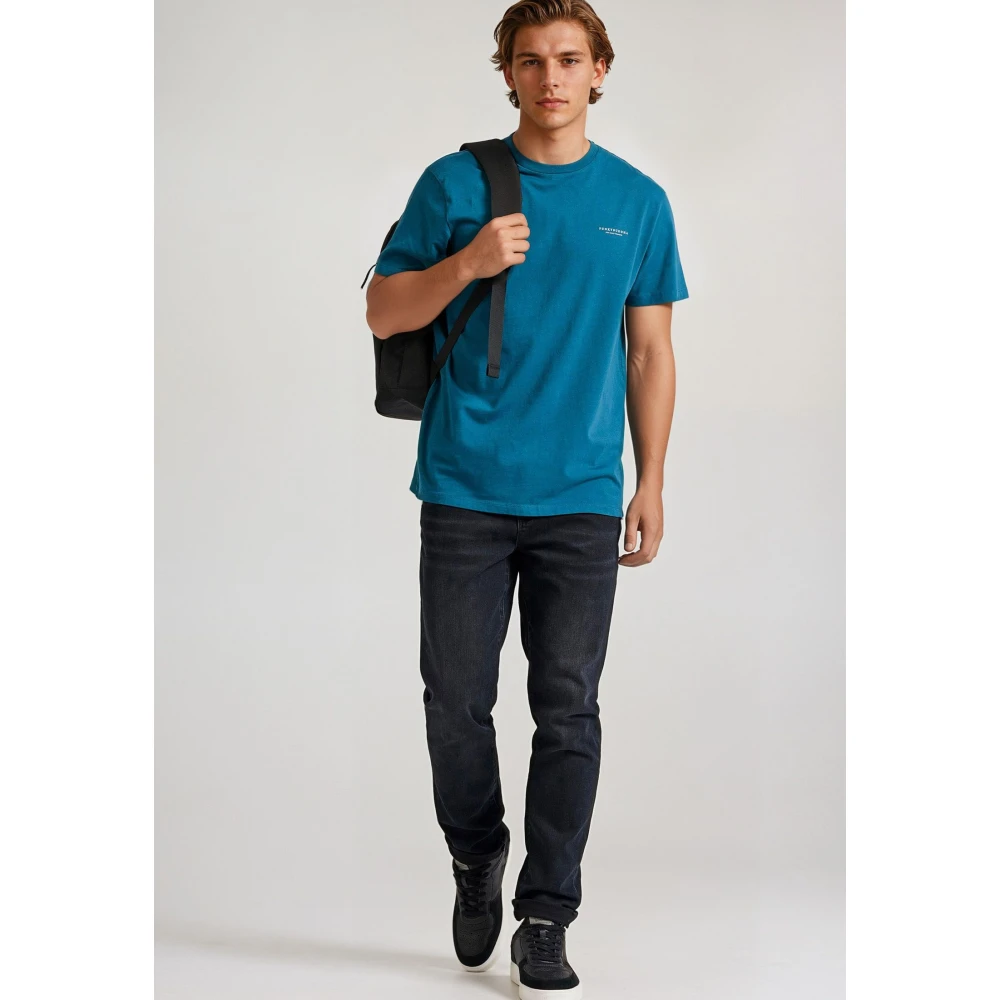 FUNKY BUDDHA T-shirt με λαιμόκοψη - The essentials
