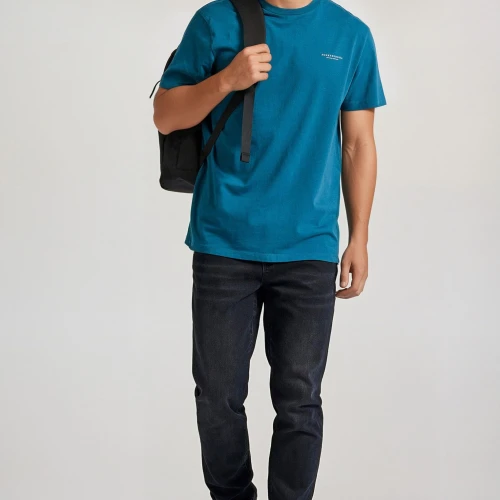 FUNKY BUDDHA T-shirt με λαιμόκοψη - The essentials