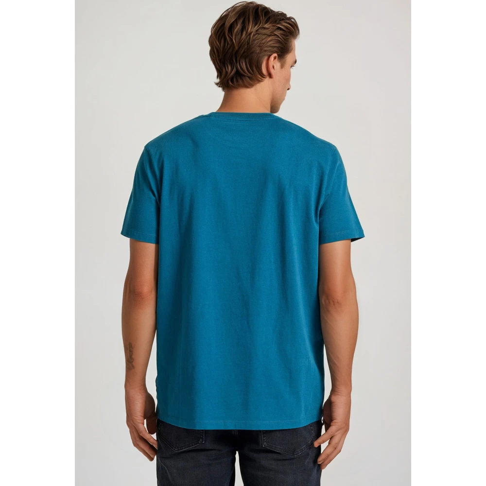 FUNKY BUDDHA T-shirt με λαιμόκοψη - The essentials