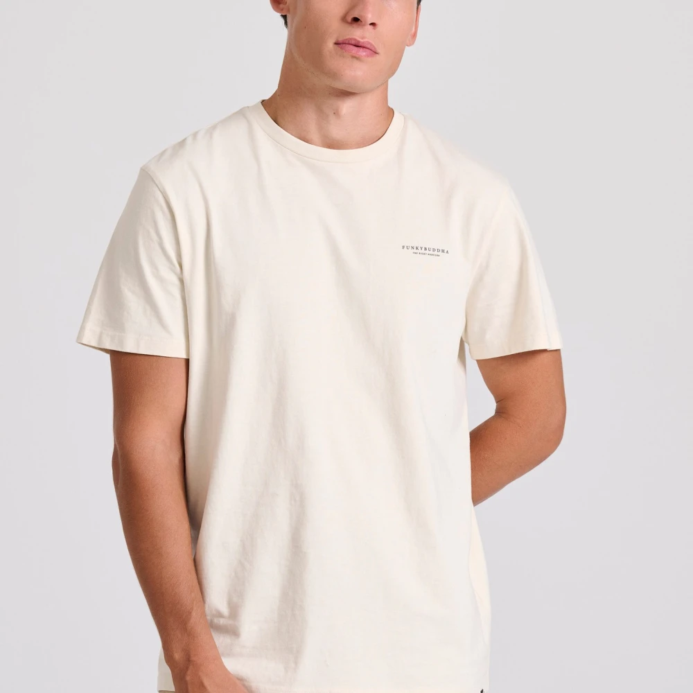 FUNKY BUDDHA T-shirt με λαιμόκοψη - The essentials