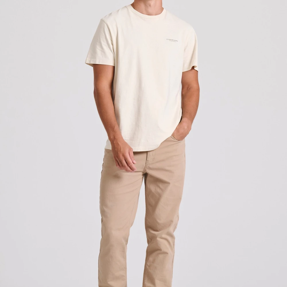 FUNKY BUDDHA T-shirt με λαιμόκοψη - The essentials