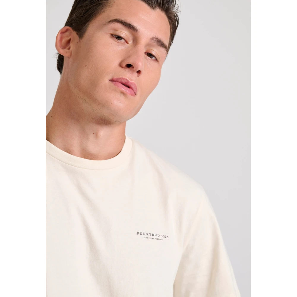 FUNKY BUDDHA T-shirt με λαιμόκοψη - The essentials